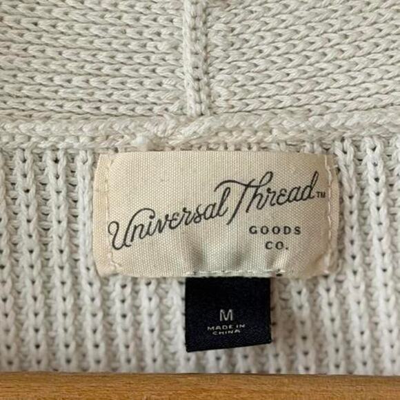 Clean White Cropped Cardigan (M) - Picture 3 of 5